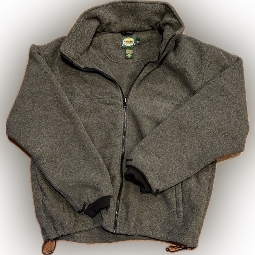 Cabela's Dark Green Fleece Jacket